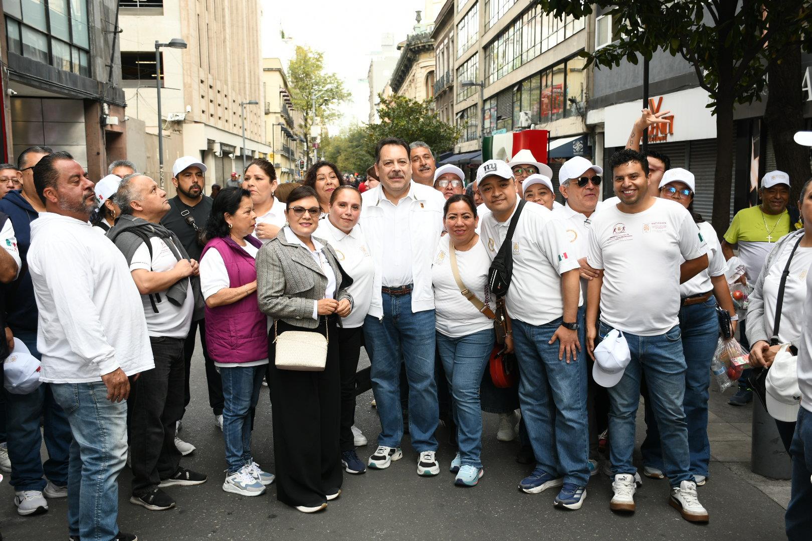 Asamblea informativa de la presidenta Claudia Sheinbaum Pardo en el Zócalo de la Ciudad de México 